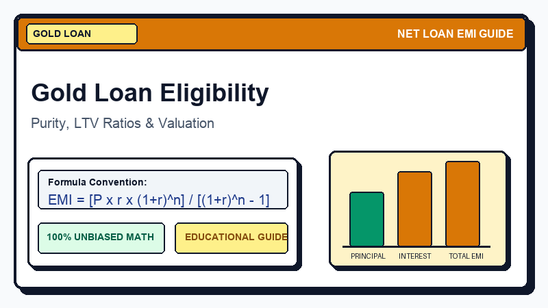 Gold Loan Eligibility Criteria: Requirements & Documents - Net Loan EMI Calculator Guide