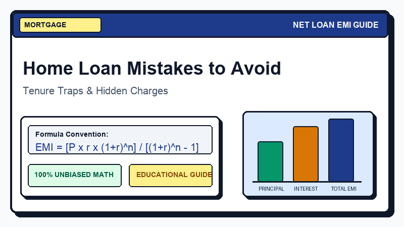 Top 10 Mistakes to Avoid When Taking a Home Loan - Net Loan EMI Calculator Guide