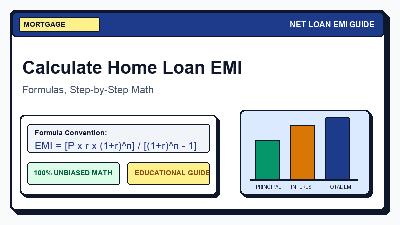 How to Calculate Home Loan EMI: Complete Step-by-Step Guide