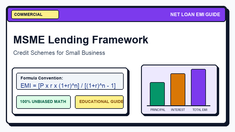 MSME Loan Guide: Everything About Small Business Financing - Net Loan EMI Calculator Guide