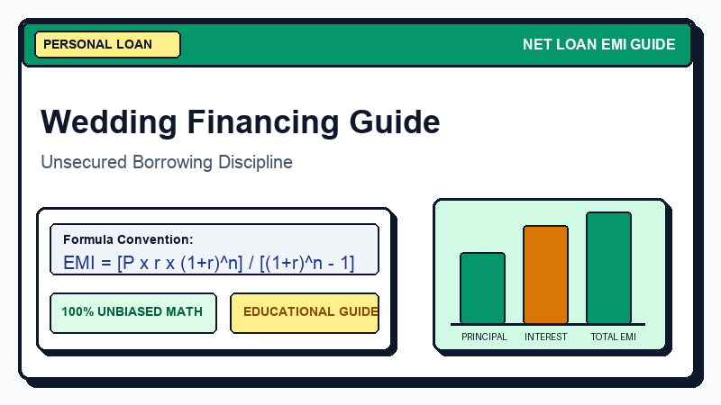 Personal Loan for Wedding: Complete Planning Guide 2026 - Net Loan EMI Calculator Guide